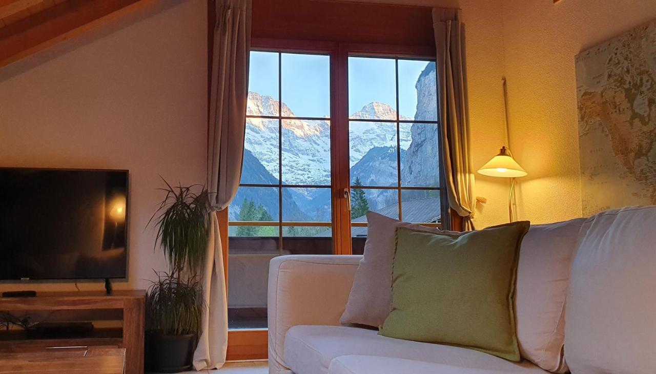 Apartment Honegg Lauterbrunnen Buitenkant foto